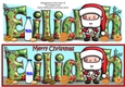 Jolly Santa Milk and Cookies EILIDH large dl
