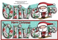 Jolly Santa Skiing OLIVER large dl