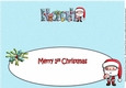 Jolly Santa First Christmas NOAH large dl insert