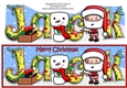 Jolly Santa building Jolly Snowman JACK large dl
