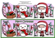 Jolly Santa building Jolly Snowman OLIVIA large dl