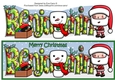Jolly Santa building Jolly Snowman BENJAMIN large dl