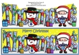 Jolly Santa with Jolly Snowman THOMAS large dl