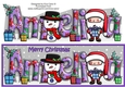 Jolly Santa with Jolly Snowman AMELIA large dl