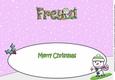 Jolly Snowman Snowboarding FREYA large dl insert