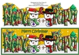 Jolly Snowman on a Blind Date NANA & PAPA large dl