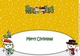 Jolly Snowman on a Blind Date NANA & PAPA large dl insert