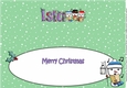 Jolly Snowmen Christmas Carolling ISLA large dl insert