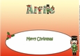 Christmas Nutcracker with lance ALFIE large dl insert