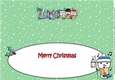 Jolly Snowmen Christmas Carolling ZANE large dl insert