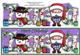Jolly Santa with Jolly Snowman ZARA large dl