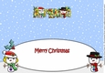 Jolly Snowman on a Blind Date ARIYAH large dl insert