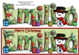 Jolly Snowman with presents EMILIO large dl