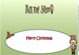 Christmas Nutcracker with bugle ALL OF YOU large dl insert