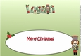 Christmas Nutcracker with bugle LOGAN large dl insert