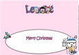 Jolly Snowmen Christmas Carolling LEXIE large dl insert