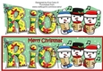 Jolly Snowmen Christmas Carolling RIO large dl