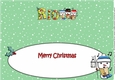 Jolly Snowmen Christmas Carolling RIO large dl insert