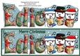 Jolly Snowmen Christmas Carolling EDIE large dl