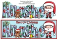Jolly Santa 2nd Christmas ANASHE large dl
