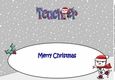 Jolly Snowman Skating TEACHER large dl insert