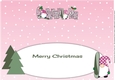 Christmas Gnomes snowboarding GRANNY-MA large dl insert