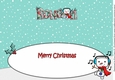 Jolly Snowman dancing ROWAN large dl insert