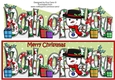 Jolly Snowman with presents BOTH OF YOU large dl