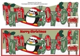 Christmas Fat Penguin Snowboarding TAMBOVSOFF FAMILY large dl
