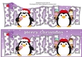 Christmas Fat Penguins Eating Ice Cream INAAYA large dl