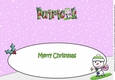 Jolly Snowman Snowboarding PATRICK large dl insert