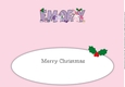 Christmas Unicorns EMORY large dl insert