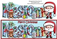 Jolly Santa with baby WESTON large dl