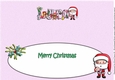 Jolly Santa with baby LYRA large dl insert