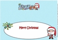 Jolly Santa with baby ISAAC large dl insert