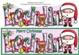 Jolly Santa with baby LOCHLIN large dl