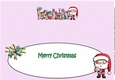 Jolly Santa with baby LOCHLIN large dl insert