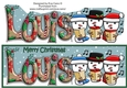 Jolly Snowmen Christmas Carolling LOUIS large dl