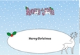 Christmas Reindeers PENNY & JOHN large dl insert