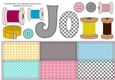Deconstructed Sewing Theme JO large dl