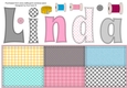 Deconstructed Sewing Theme LINDA large dl