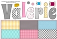 Deconstructed Sewing Theme VALERIE large dl