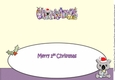 First Christmas Baby Koala CHRISTMAS large dl insert