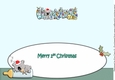 First Christmas Baby Koala sleeping CHRISTMAS large dl insert