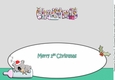 First Christmas Baby Koala sleeping CHRISTMAS large dl 2 insert