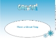 Snow Princess GRACIE large dl insert