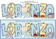 New Baby Boy LORENZO with Cute Baby & Bottle large dl