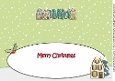Christmas Houses MIA large dl insert