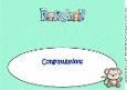 Cute Jungle Animals NEW BABY large dl insert