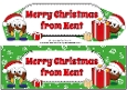 Crazy Christmas Puddings with presents FROM KENT large dl